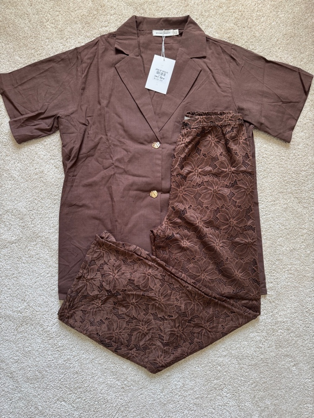 NWT Jordan Set - Chocolate - Picture 3 of 10